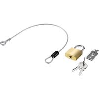 バッファロー BAFFALO 南京錠+サブワイヤー付き 個別キー仕様 BLN02W 1個 452-0867（直送品）