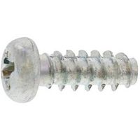 SUNCO 三価ホワイト ギザタイト ナベ 4×8 (100本入) 30-00-NG00-0040-0080-03-100（直送品）