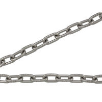 ハイロジック　ステンレス(SUS304)　カットチェーン 線径8.0mm×3m　1本（直送品）