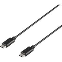 バッファロー USB2.0ケーブル CーC 0.5m ブラック BU2CC05BK 1個 453-8109（直送品）