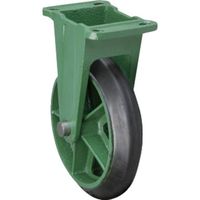 東北車輛製造所 鋳物製キャスター 標準型固定金具付ゴム車輪 100パイ 100PKA 1個 159-2727（直送品）