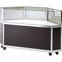 ハヤノ産業 ハヤノ エクシード コーナー平ケースCK2 シルバー プッシュ錠付 CK2-45-S-P 1台 167-5875（直送品）