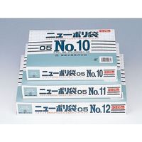 福助工業 ポリ袋　ニューポリ 規格袋 0.05 No.10　3000枚(50枚×60) 0440329（直送品）