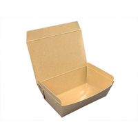 北原産業 弁当容器　テイクボックス100FPUB(PP)　500枚(25枚×20) CE20641（直送品）