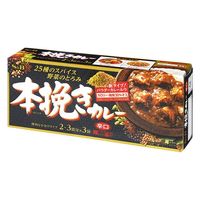 エスビー食品 Ｓ＆Ｂ 本挽きカレー 辛口 32.5x3 x6 4901002168186（直送品）