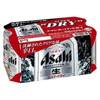アサヒビール アサヒ スーパードライ 6缶パック 250mlX6 x4 4901004007629（直送品）