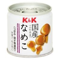 国分グループ本社 K&K 国産 なめこ 水煮 80g x6 4901592886941 1セット(6個)（直送品）