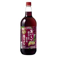 メルシャン おいしい無添加ふくよか赤 パック 1.5L x1 4973480311477（直送品）