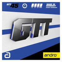 andro（アンドロ） 卓球 裏ソフトラバー GTT 45