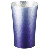 大阪錫器 錫製タンブラー200ml 紫 16-1-1PR(紫(SHINRA)) 1個（直送品）
