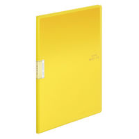 コクヨ クリヤーブックモッテ 固定式 A4縦 20ポケット 黄 ラ-LM20Y 1冊