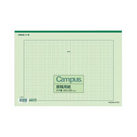コクヨ キャンパス原稿用紙 B4特判縦書（20X20）緑罫 ケ-60N-G 1冊（50枚）