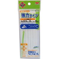 KAWAGUCHI 制菌ゴムα 強力タイプ ゴム通し付 8コール 5.5mm×5m巻 白 93-178 1個