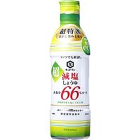 キッコーマン食品 キッコーマン 超減塩しょうゆ ６６％カット 450ml 2113539 1本