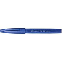 ぺんてる 筆タッチサインペン　ブルー SES15C-C 1本
