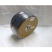 ユタカメイク ポリエステルロープ 3ツ打ち ブラック 9MMX150M RS-51 1巻（直送品）