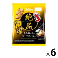 絶品かっぱえびせん 五島灘の塩と揚げにんにく味　6袋 カルビー スナック菓子 おつまみ