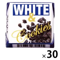 ホワイト＆クッキー 1個 30個 チロルチョコ チョコレート 個包装