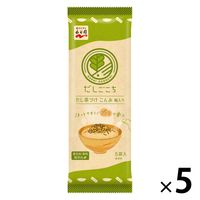 永谷園 だしごこち だし茶づけ こんぶ 着色料・香料不使用 6食入 1セット（5袋）