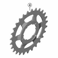 シマノ Y0FM01000 CSーC7000 スプロケット 27T 1セット(4個)（直送品）