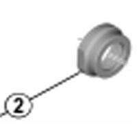 シマノ Y07B06000 WHーRX31ーF12 右ロックナット 1セット(3個)（直送品）