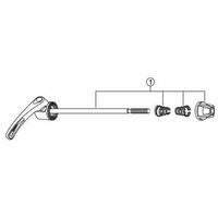 シマノ Y24998010 HBーT610 クイック組 133mm 1セット(3個)（直送品）