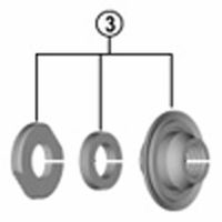 シマノ Y2TZ98030 ロックナットユニット 1セット(4個)（直送品）