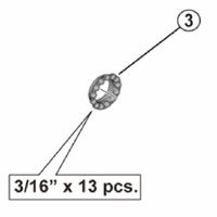 シマノ FH-M9111 ボールリテーナー Y3FL980