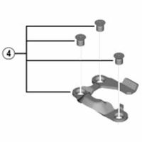 シマノ Y41U98090 PDーT700 体カバー 右/ボルト 1セット(4個)（直送品）