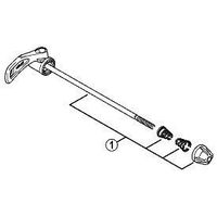 シマノ Y4BG98220 クイック軸組立品 (163mm) 1セット(3個)（直送品）