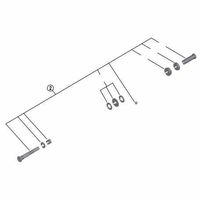 シマノ Y8MG98040 BRー4700 フロント ピボットボルト 18.0mm 1セット(3個)（直送品）