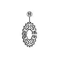 シマノ Y1ZD1900E 19Tギア (12ー25T用) 1セット(3個)（直送品）