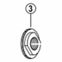 シマノ Y23T06000 ロックナット 1セット(3個)（直送品）