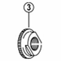 シマノ Y23U06000 ロックナット 1セット(3個)（直送品）