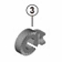 シマノ Y33M39710 回り止めワッシャー7L (グレー) 逆爪用 1セット(4個)（直送品）