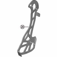 シマノ Y3GE06000 RDーRX810 左プレートGS 1セット(3個)（直送品）