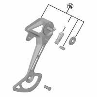 シマノ Y3FY98050 RDーM7100 右プレート SGS 1セット(3個)（直送品）