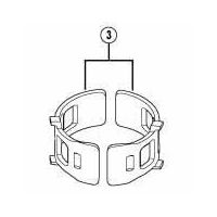 シマノ Y57Y98030 SMーアダプター17 S バンドアダプター φ28.6 2個 1セット(6個:2個×3セット)（直送品）