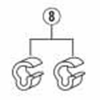 シマノ Y70H98040 SCーE6000 バンドA 2P 1セット(6個:2個×3個)（直送品）