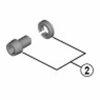 シマノ Y8ZL98010BRーR7010ーRケーブル固定ボルト/プレート Y8ZL98010 1セット(6個)（直送品）