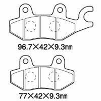 丸中洋行 A61ー004HN (HD250/2) ブレーキパッド HONDA A61-004HN(HD250/2) 1セット(4個)（直送品）