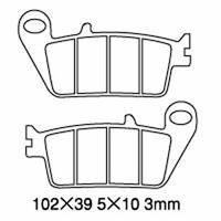 丸中洋行 A61ー009HN (HD156/3) ブレーキパッド HONDA A61-009HN(HD156/3) 1セット(4個)（直送品）