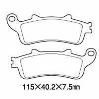 丸中洋行 A61ー011HN (HD165/2) ブレーキパッド HONDA A61-011HN(HD165/2) 1セット(4個)（直送品）