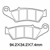 丸中洋行 A61ー016HN (HD161) ブレーキパッド HONDA A61-016HN(HD161) 1セット(3個)（直送品）