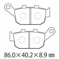 丸中洋行 A61ー032HN ブレーキパッド HONDA 1セット(3個)（直送品）