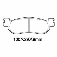 丸中洋行 A61ー003YN(YA263) ブレーキパッド YAMAHA 70202561 1セット(4個)（直送品）