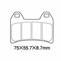 丸中洋行 A61ー006YN (YA262) ブレーキパッド YAMAHA A61-006YN(YA262) 1セット(4個)（直送品）