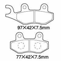 丸中洋行 A61ー004SN (SZ340) ブレーキパッド SUZUKI A61-004SN(SZ340) 1セット(3個)（直送品）