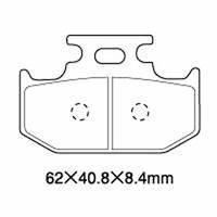 丸中洋行 A61ー006KN (KS432) ブレーキパッド KAWASAKI A61-006KN(KS432) 1セット(3個)（直送品）