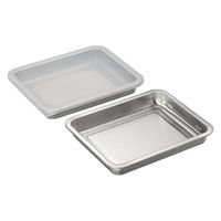 ステンレス製　角バット３個セット 和平フレイズ 燕三 重ねて使えるステンレス角バット3点セット EM